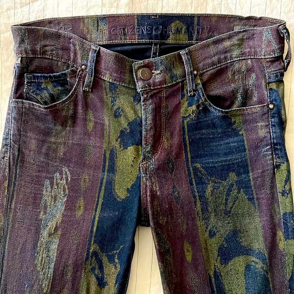 CITIZENS OF HUMANITY Avedon Low-Rise Skinny Straight Jeans, Size 27